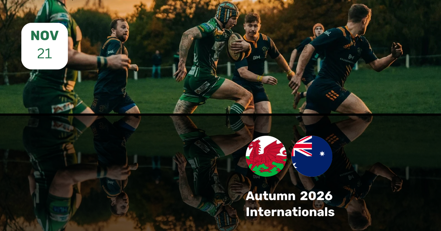 Wales vs Australia rugby match tickets
