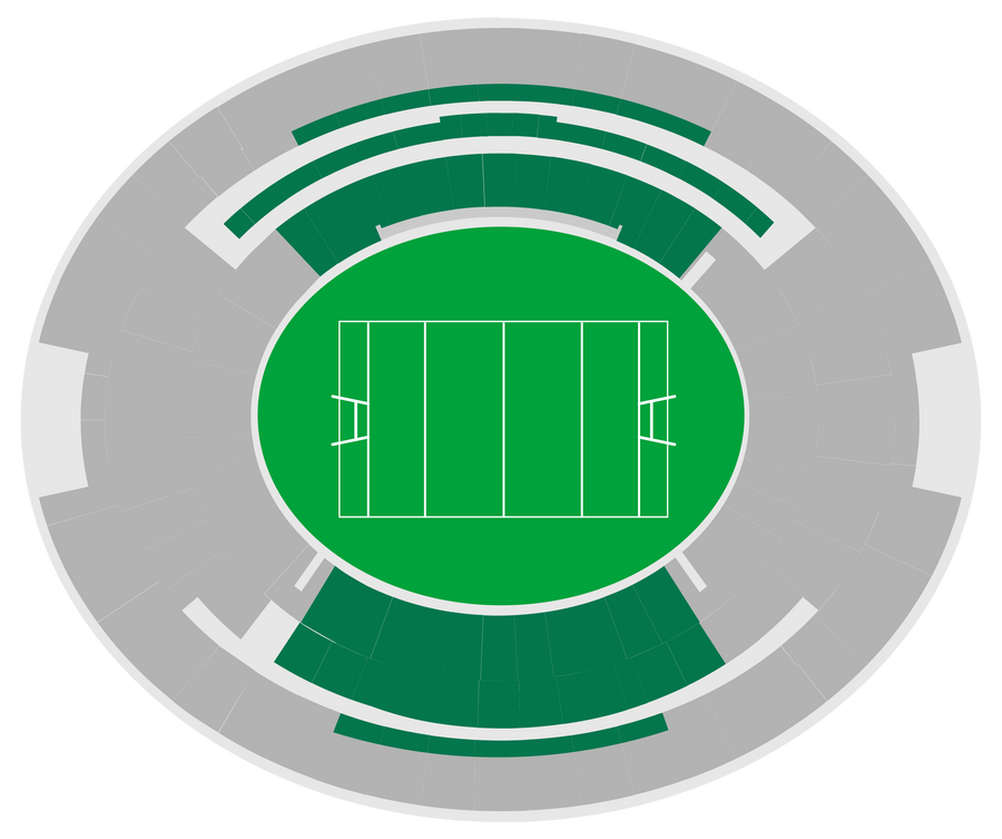 Category 1 seating map — Perth Stadium